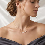 Freshwater Pearl Bead Necklace: AAA+ Quality, 16-17 Inch