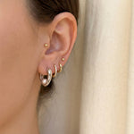 Pearl earrings listing image - Stacking look
