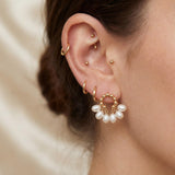 Pearl earrings listing image - Stacking look