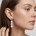 Pearl earrings listing image - Quiet luxury side profile