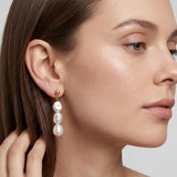 Pearl earrings listing image - Quiet luxury side profile