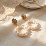 Pearl earrings listing image - Catbird-inspired romantic softness