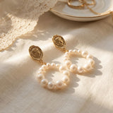 Pearl earrings listing image - Catbird-inspired romantic softness