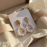 Pearl earrings listing image - Giftable lifestyle image