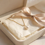 Pearl necklace listing image - Giftable packaging image