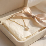 Pearl necklace listing image - Giftable packaging image