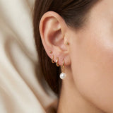 Pearl earrings listing image - Stacking look