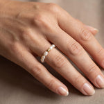 Pearl rings listing image - On-hand lifestyle shot