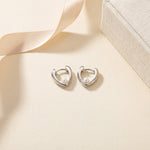 Pearl earrings listing image - Flat lay for listing gallery