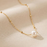 Pearl necklace listing image - Clean close-up product shot