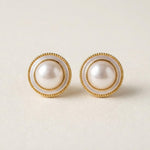 Pearl earrings listing image - Hero product shot