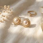 Pearl earrings listing image - Catbird-inspired romantic softness