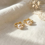 Pearl earrings listing image - Catbird-inspired romantic softness
