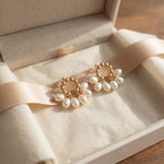 Pearl earrings listing image - Giftable lifestyle image