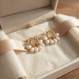Pearl earrings listing image - Giftable lifestyle image
