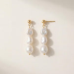 Pearl earrings listing image - Hero product shot