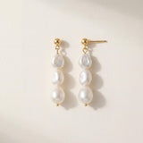 Pearl earrings listing image - Hero product shot