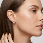 Pearl earrings listing image - Quiet luxury side profile