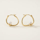 Pearl earrings listing image - Hero product shot