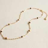 Pearl necklace listing image - Flat lay luxury shot